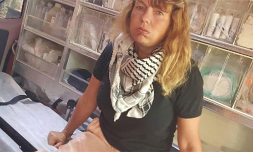 Soldados israelíes hieren por segunda vez a una activista noruega